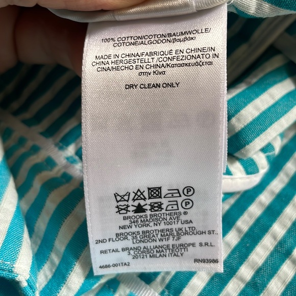 BROOKS BROTHERS Seersucker Stellita Fit Jacket - Picture 4 of 9